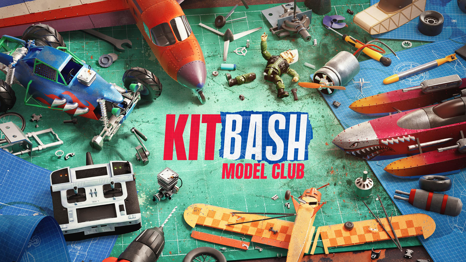 ラジコン飛行機を設計して，作って，飛ばして，対戦する「Kitbash