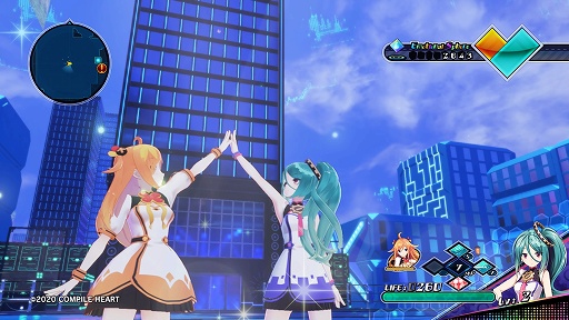 画像ギャラリー No.034のサムネイル画像 / 「ブイブイブイテューヌ」プレイレポート。女神とVTuberの力を合わせ,コンテンツを破壊するアンチを浄化せよ!