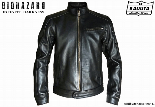 画像ギャラリー No.003のサムネイル画像 / CGアニメ「バイオハザード:インフィニットダークネス」よりレオンのライダースジャケットが“KADOYA”とのコラボで発売決定