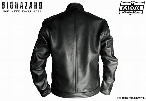 画像ギャラリー No.004のサムネイル画像 / CGアニメ「バイオハザード:インフィニットダークネス」よりレオンのライダースジャケットが“KADOYA”とのコラボで発売決定