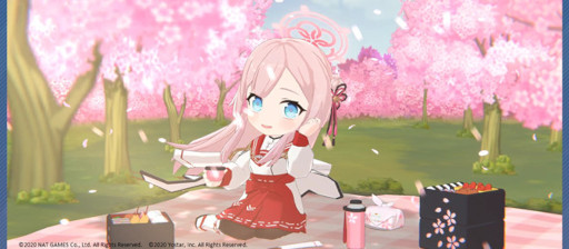 画像ギャラリー No.006のサムネイル画像 / 「ブルーアーカイブ」,イベント“桜花爛漫お祭り騒ぎ!〜空に徒花 地に忍び〜”を復刻開催