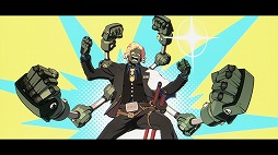 画像ギャラリー No.003のサムネイル画像 / 「GGST」,珍妙な挙動から繰り出されるトリッキーな技で戦う「ロボカイ」を本日実装。音楽配信ストアではテーマ曲「Breath」の配信がスタート