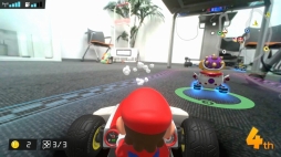 画像ギャラリー No.053のサムネイル画像 / 「マリオカート ライブ ホームサーキット」が編集部にやってきた。思っていたより狭い場所でも遊べる“新たな形のマリオカート”を紹介