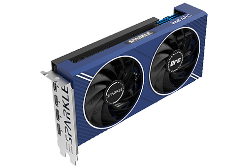 画像ギャラリー No.005のサムネイル画像 / Intel Arc A770/A750搭載のSparkle製グラフィックスカードが5月10日発売。A770搭載のホワイトモデルも登場