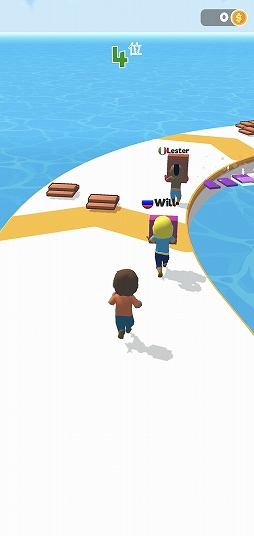 画像ギャラリー No.002のサムネイル画像 / 物理法則を超越したショトカも可。スマホ向けレースゲーム「ショートカットラン」を紹介する「(ほぼ)日刊スマホゲーム通信」第2461回