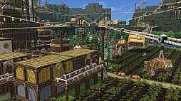 画像ギャラリー No.004のサムネイル画像 / ビーバーの街づくりシム「Timberborn」,正式リリース。環境が破壊され,人類が滅びた世界で気候変動に対応しながらコロニーを作り上げる