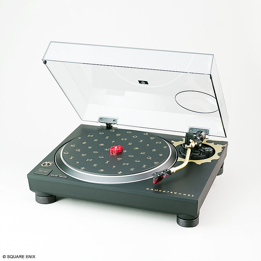 ファイナルファンタジーXIV」デザインのレコード用ターンテーブル「FFXIV-SQ-1500」，予約受付がスタート。価格は18万7000円