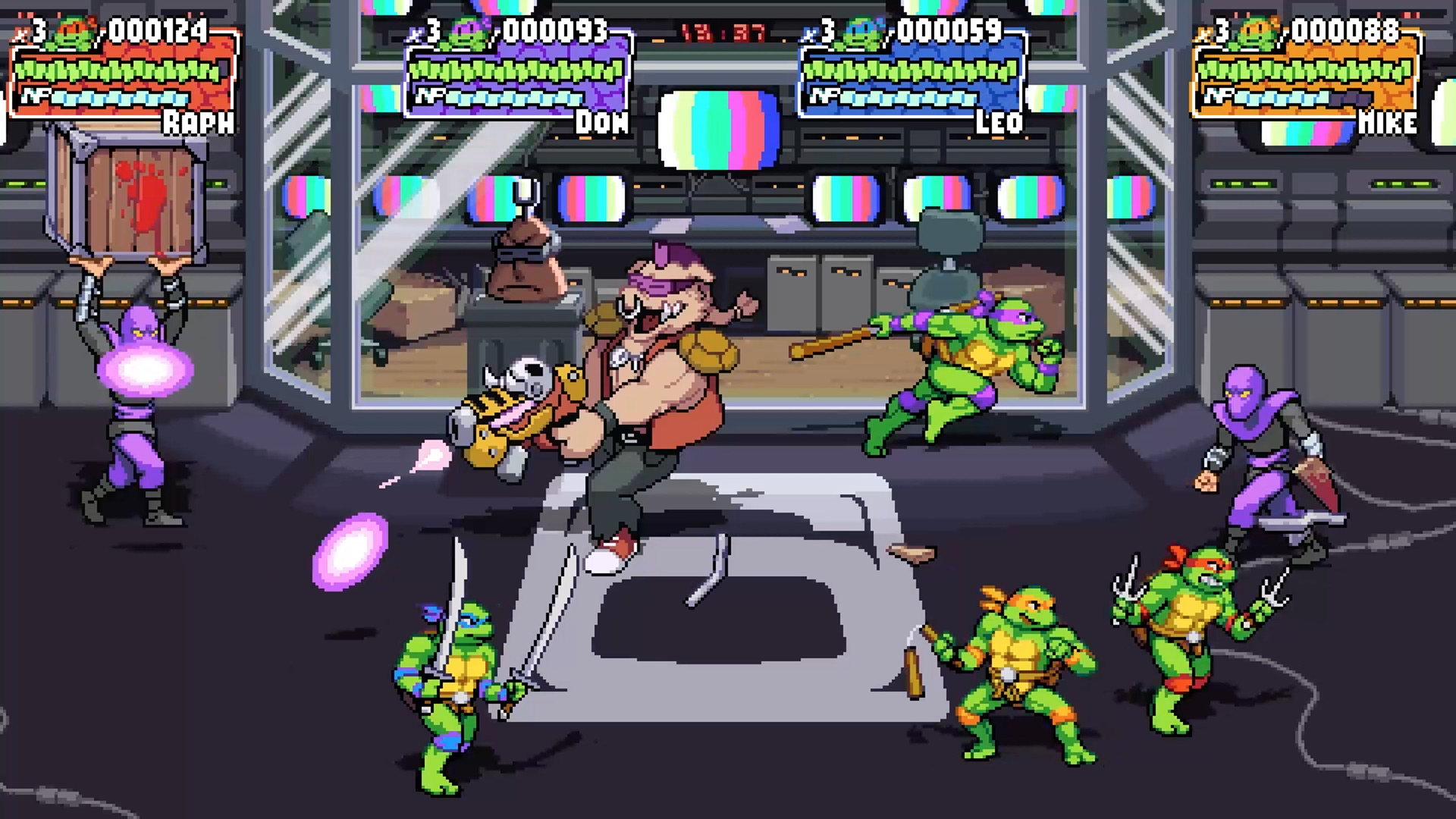 Teenage Mutant Ninja Turtles: Shredder's Revenge」のプレイを紹介 ...