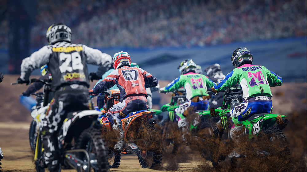 PS4/PS5向けモトクロスレースゲーム「Monster Energy Supercross - The Official Videogame  4」が4月15日にリリース