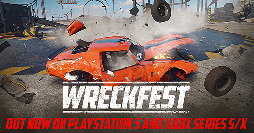 激突系レースゲーム「Wreckfest」のPS5版とXbox Series X版がリリース。アップデートで新トーナメント“Wrecking  Madness”を追加