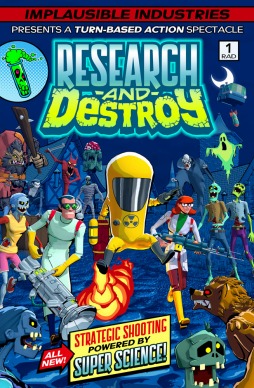 画像ギャラリー No.001のサムネイル画像 / 「リサーチアンドデストロイ」の体験版が配信に。チュートリアルとミッション,画面分割によるCo-opプレイも遊べる