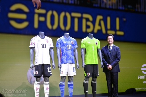 Efootball 23 に日本代表の最新ユニフォームを着用した選手たちが登場 久保建英選手がリモートで出演した発表会の現地レポートをお届け