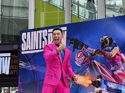 画像ギャラリー No.006のサムネイル画像 / なかやまきんに君を筆頭に,マッチョ集団が打ち水で暑気払い! 「セインツロウ」マッスル打ち水フェス2022をレポート