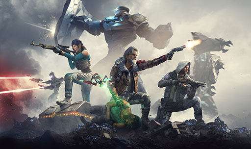 画像ギャラリー No.001のサムネイル画像 / 新作TPS「SYNCED」,公式サイトで事前登録の受付を開始。グローバルでの登録者数に応じて武器スキンやエモートを配布