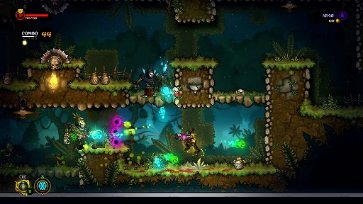 画像ギャラリー No.003のサムネイル画像 / 「Fury Unleashed」が本日配信。アクションコミックの主人公フューリーとなって,敵を蹴散らして突き進む横スクロールACT