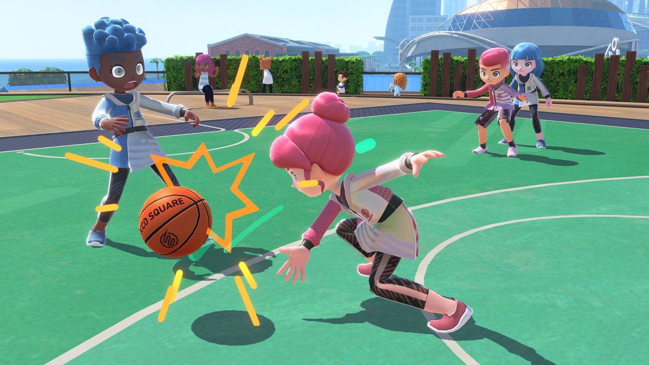 画像ギャラリー No.003 | 「Nintendo Switch Sports」新種目「バスケットボール」を追加。「スリーポイントシュート