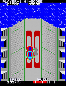 画像ギャラリー No.003のサムネイル画像 / PS4/Switch「アーケードアーカイブス ハイウェイレース」が2月24日にリリース。障害物や他車を避けながら走り続けるレーシングゲーム