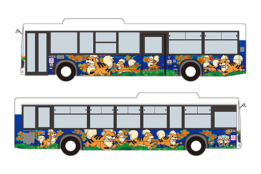 画像ギャラリー No.014のサムネイル画像 / ガーディが「おきなわ応援ポケモン」に就任。ポケモン,沖縄県と連携協定を締結。ラッピングバスやコラボ商品も登場