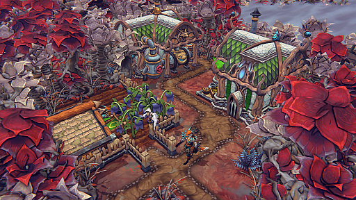 画像ギャラリー No.006のサムネイル画像 / 「Against the Storm」,新種族“キツネ”を追加するアップデート,本日実施。森林と密接な関係を持ち,偵察と雨水を利用した技術に特化