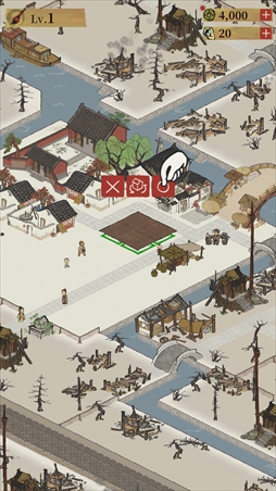 画像ギャラリー No.031のサムネイル画像 / 【PR】「水都百景録」は筆絵風のグラフィックスが趣深い,町づくりシミュレーション。舞台となる400年前の江南水都に自分だけの町を作り上げよう