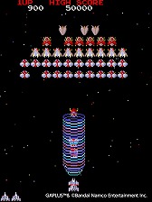 画像ギャラリー No.001のサムネイル画像 / PS4/Switch「アーケードアーカイブス ギャプラス」が4月21日にリリース。多彩なパワーアップを駆使して戦うシューティングゲーム