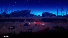 画像ギャラリー No.005のサムネイル画像 / キツネの親子が荒廃した世界を旅する「エンドリング」,日本自然保護協会に売上の一部を寄付。Switch版の20%オフセール開催中