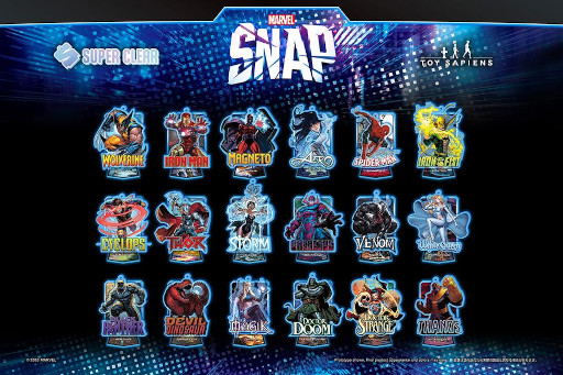 MARVEL SNAP」のアクリルグッズが2024年3月に発売決定。パーツの組み合わせで，3Dエフェクト「フレームブレイク」も再現できる