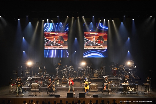 画像ギャラリー No.006のサムネイル画像 / 「ストリートファイター35周年記念ライブ」レポート。ストIIからスト6までの人気楽曲をバンドサウンドならではのアレンジで披露