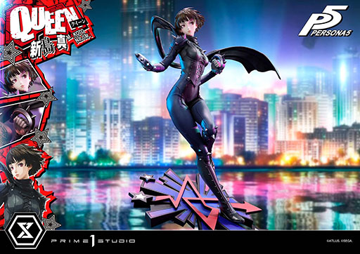 画像ギャラリー No.011のサムネイル画像 / 「ペルソナ5」の新島 真を1/4スケールで立体化したスタチュー2種類の予約受付が開始に。価格は14万8390円(税込)から