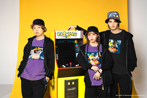 画像ギャラリー No.003のサムネイル画像 / .ENDRECHERI./堂本 剛さんと「PAC-MAN」のコラボアパレル,3月5日14:44より期間限定で受注販売が決定