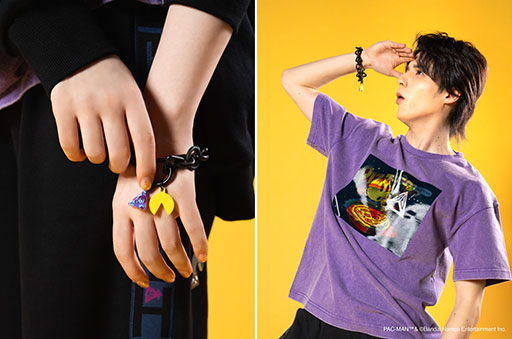 画像ギャラリー No.008のサムネイル画像 / .ENDRECHERI./堂本 剛さんと「PAC-MAN」のコラボアパレル,3月5日14:44より期間限定で受注販売が決定