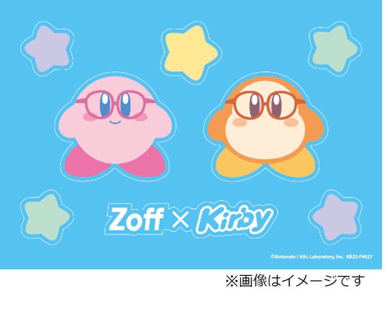 画像集 No.018 / メガネブランド「Zoff」と「星のカービィ」がコラボ