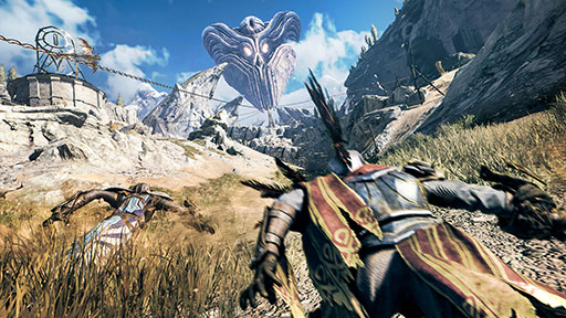 画像ギャラリー No.003のサムネイル画像 / 砂の惑星を舞台とした三人称視点のアクションRPG「Atlas Fallen」,PS5/Xbox Series X|S版を本日発売