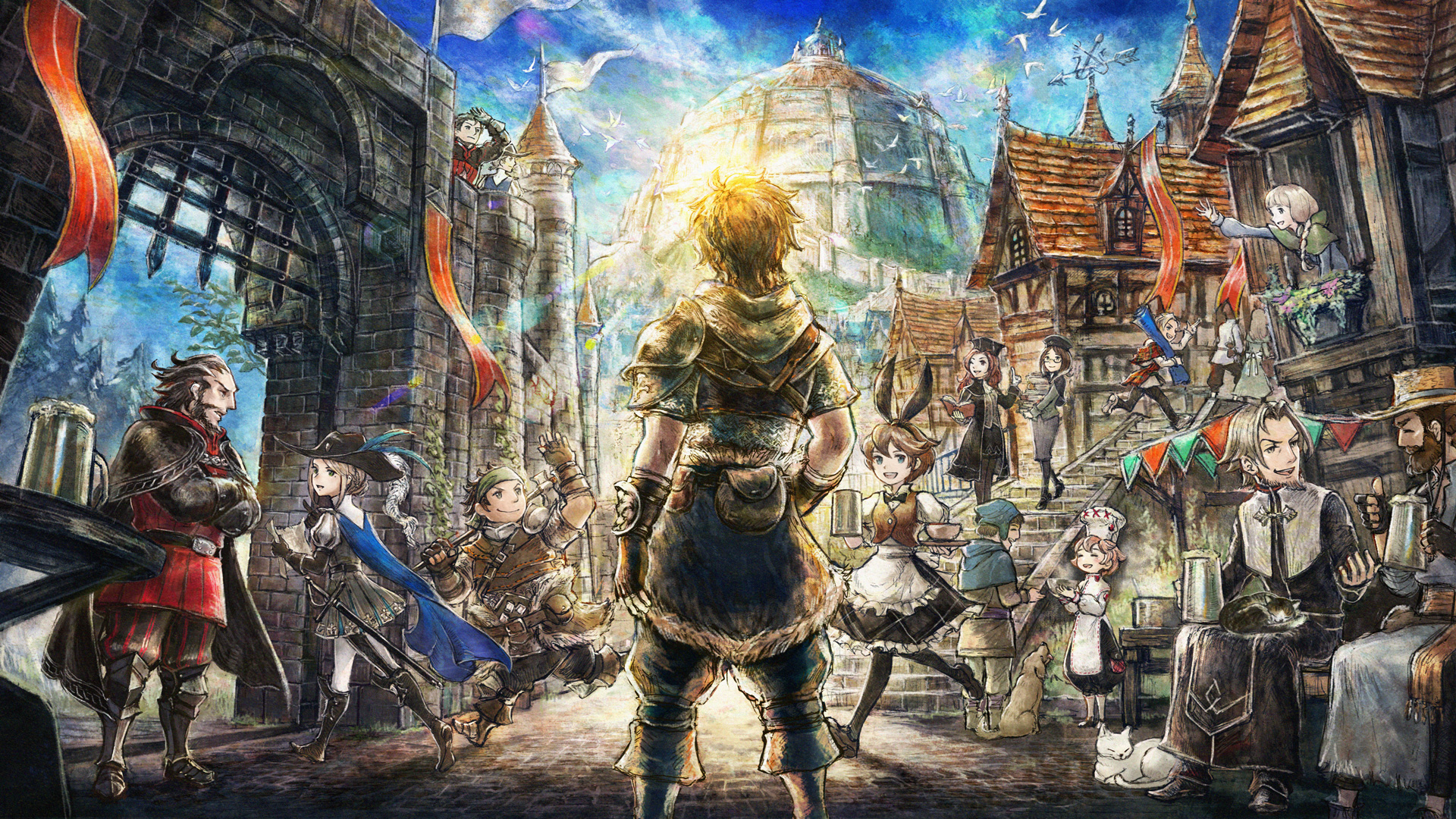 「バリアスデイライフ」，Switch向けに配信開始。OCTOPATH