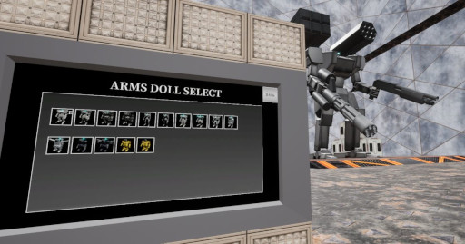画像ギャラリー No.003のサムネイル画像 / VRメカアクションゲーム「ARMS DOLL」,Steamでリリース