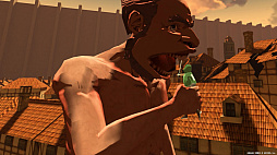 画像ギャラリー No.009のサムネイル画像 / 「進撃の巨人VR: Unbreakable」正式リリース。立体機動装置で空中を飛び回る爽快感や,巨人に食われる恐怖にさらされる絶望感を体験しよう