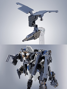 画像ギャラリー No.006のサムネイル画像 / 「ARMORED CORE VI」より「EL-PC-00 ALBA STEEL HAZE ORTUS / Rusty」のアクションフィギュアが登場