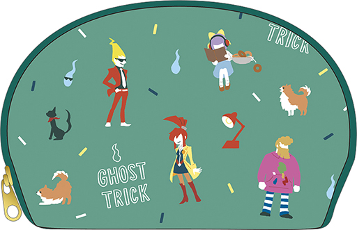 画像ギャラリー No.005のサムネイル画像 / 「ゴースト トリック」のキャラクターがゆる〜いイラストのグッズに。ブランドシリーズ「ゆるパレット」に「ゴースト トリック」が登場