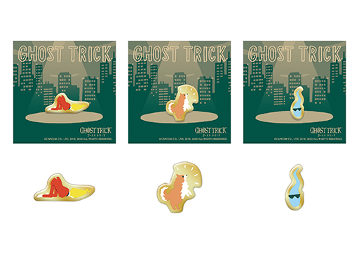 画像ギャラリー No.006のサムネイル画像 / 「ゴースト トリック」のキャラクターがゆる〜いイラストのグッズに。ブランドシリーズ「ゆるパレット」に「ゴースト トリック」が登場