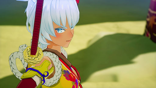 画像ギャラリー No.004のサムネイル画像 / 「龍の国 ルーンファクトリー」,アズマの国の夏と剣を司る女神「マツリ」(CV:安済知佳)のキャラクター紹介映像を公開