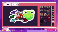 画像ギャラリー No.007のサムネイル画像 / 「Sticky Business」,無料アップデートで「Among Us」のステッカー60種類を追加。クルーメイトや帽子,緊急ボタンなどのデザインが登場