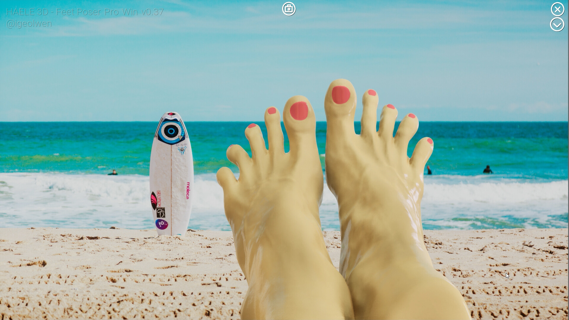 画像ギャラリー No.009 | HAELE 3D - Feet Poser Pro［PC］ - 4Gamer