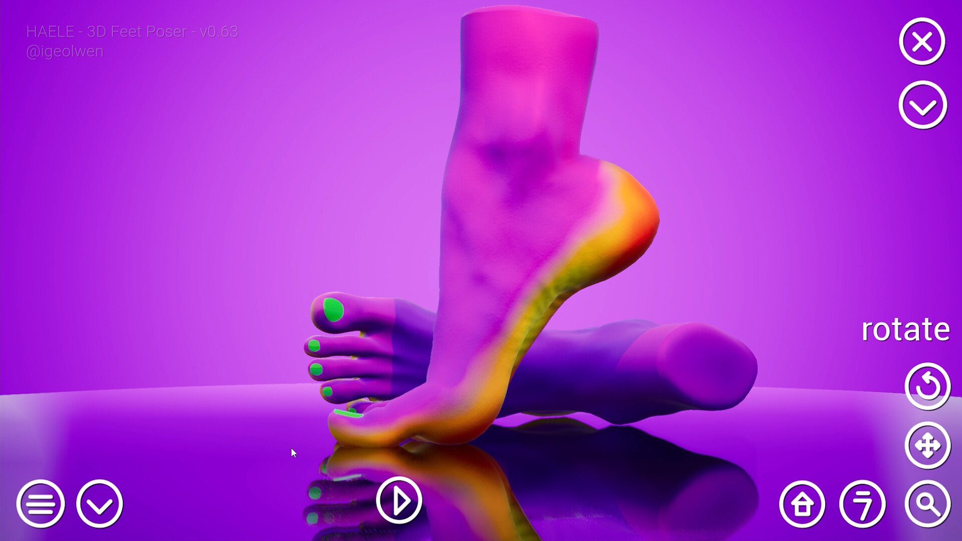 画像ギャラリー No.012 | HAELE 3D - Feet Poser Pro［PC］ - 4Gamer