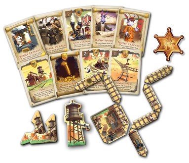 画像ギャラリー No.001のサムネイル画像 / リチャード・ガーフィールド氏による陣取りボドゲ拡張セット「バニーエクスプレス」,ホビージャパンから2023年11月上旬発売