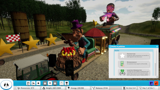 画像ギャラリー No.001のサムネイル画像 / パレードフロート設計シム「Carnaval Simulator」のSteamストアページがオープン。2024年1月に発売予定で,ティザー動画も公開中