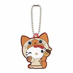 画像ギャラリー No.002のサムネイル画像 / 「モンスターハンター × サンリオキャラクターズ カプセルラバーマスコット」,2026年1月第2週に再販決定