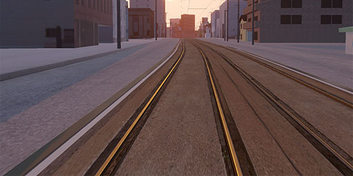 画像ギャラリー No.003のサムネイル画像 / PC向け運転シム「TRAMCITY HAKODATE」,新区間の追加や線路の3DCGモデル更新などを含むアップデートを配信。今後はMacOSへの対応も予定