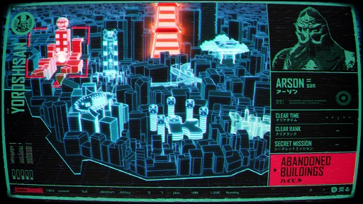 画像ギャラリー No.007のサムネイル画像 / 「ニンジャスレイヤー ネオサイタマ炎上」本日配信。ハイスピードなニンジャアクションで敵を倒していく横スクロールアクション