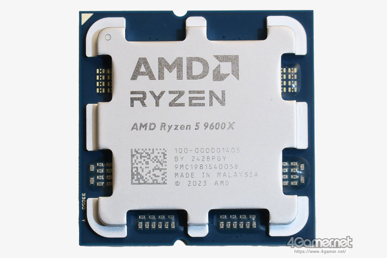 Zen 5世代のミドルクラスCPU「Ryzen 5 9600X」は，6コア級で最高のゲーム性能と電力効率が見どころだ【レビュー】