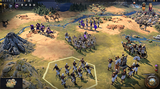 画像ギャラリー No.011のサムネイル画像 / 「シドマイヤーズ シヴィライゼーション VII」でシリーズが大きく変わる! 蛮族や労働者が登場せず,海洋につながる行動が可能な河川を追加